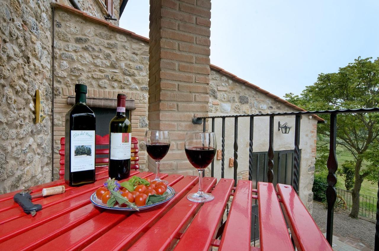 Agriturismo Fontesettimena Appartamento Rondine- Appartamento Capriolo Volterra Kültér fotó